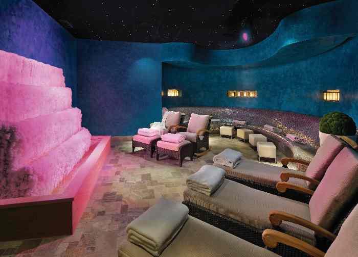 Brine Lounge Light Therapy Room at Atlantis