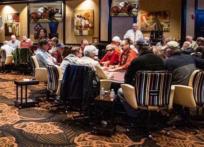 People Playing Poker at Atlantis