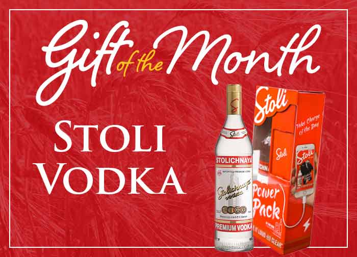 Gift of the Month - Stoli Vodka