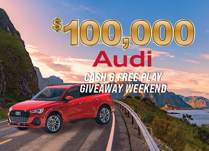 100k Audi Cash and Freeplay Giveaway