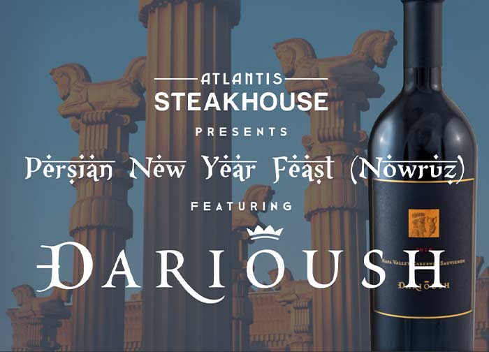 Atlantis Steakhouse Presents Darioush