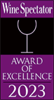 The 2022 Wine Spectator Award of Excellence for Atlantis Casino dining in Reno, Nevada.