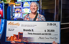 Brenda B. won $30,000